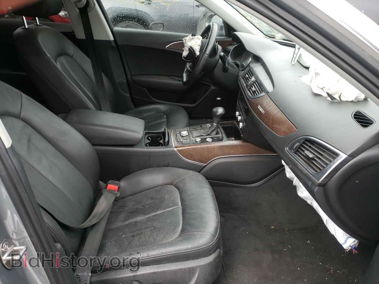 2013 AUDI A6 - VIN: WAUGGAFC8DN105019 - Фото 5