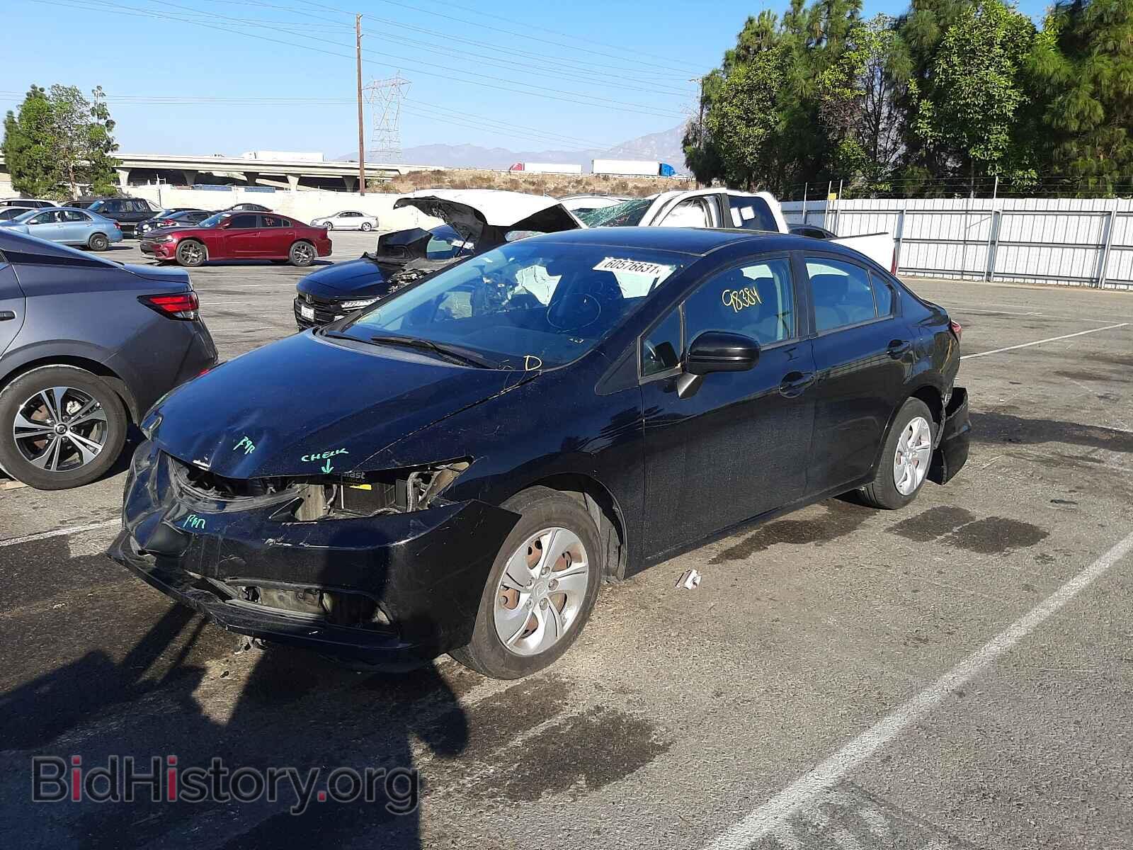 2015 HONDA CIVIC - VIN: 19XFB2F52FE222848 - Фото 2