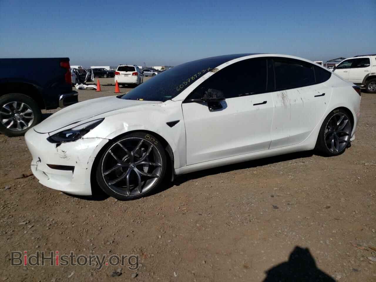Photo 5YJ3E1EB3MF072994 - TESLA MODEL 3 2021