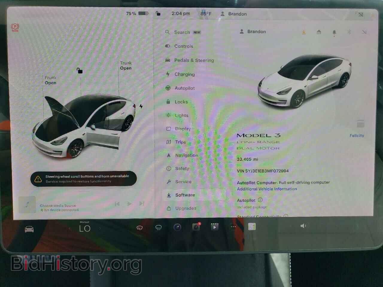 2021 TESLA MODEL 3 - VIN: 5YJ3E1EB3MF072994 - Photo 9
