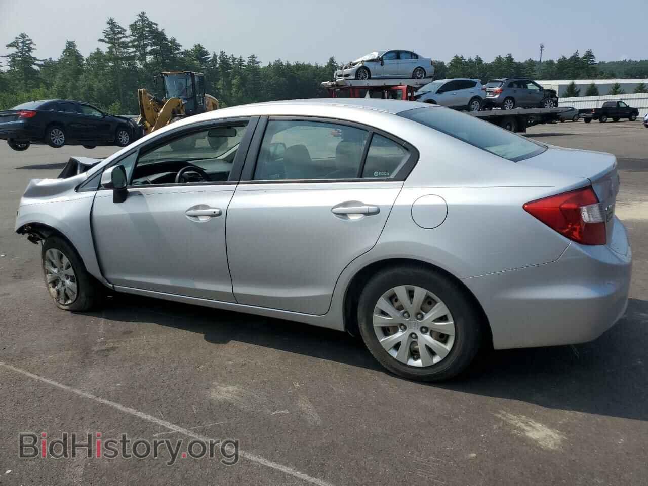 2012 HONDA CIVIC - VIN: 2HGFB2F5XCH500591 - Фото 2