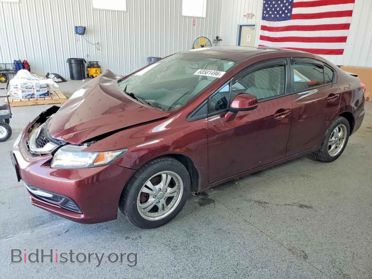 Photo 19XFB2F86DE045129 - HONDA CIVIC 2013