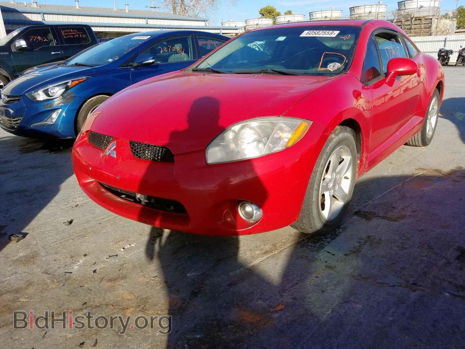 2006 MITSUBISHI ECLIPSE - VIN: 4A3AK34T66E050320 - Photo 2