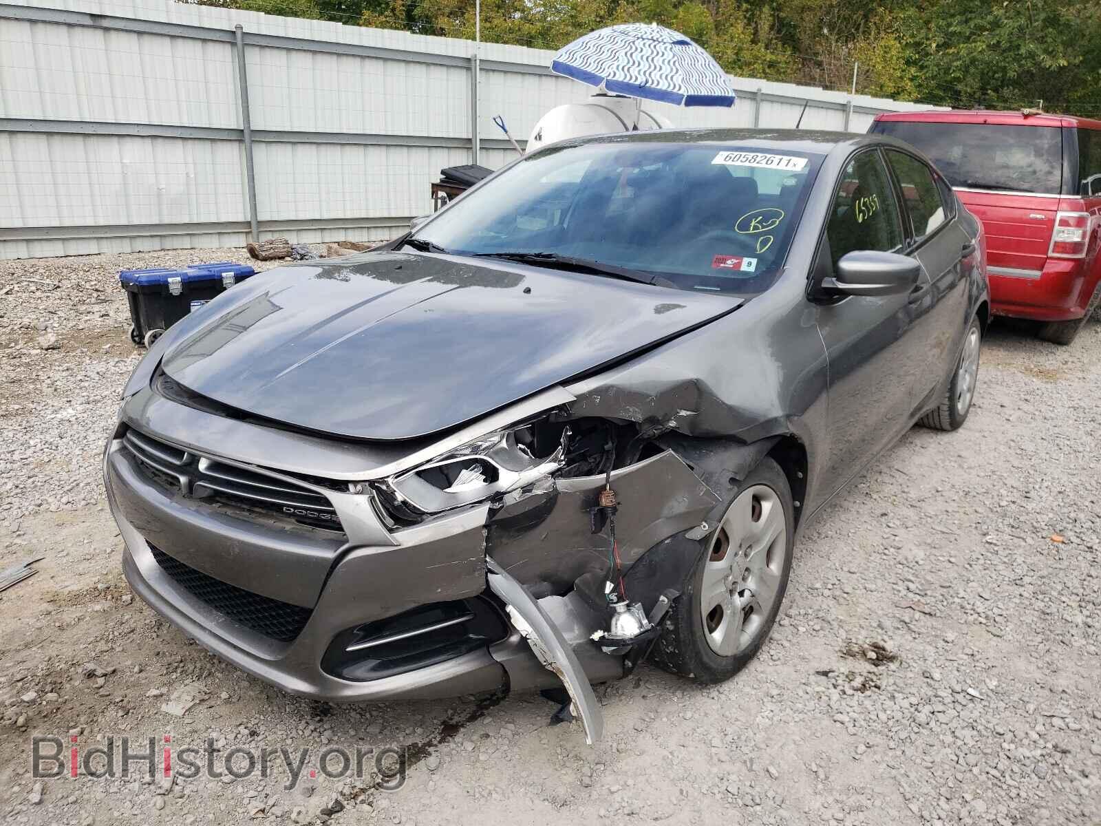 2013 DODGE DART - VIN: 1C3CDFAA9DD258774 - Фото 2