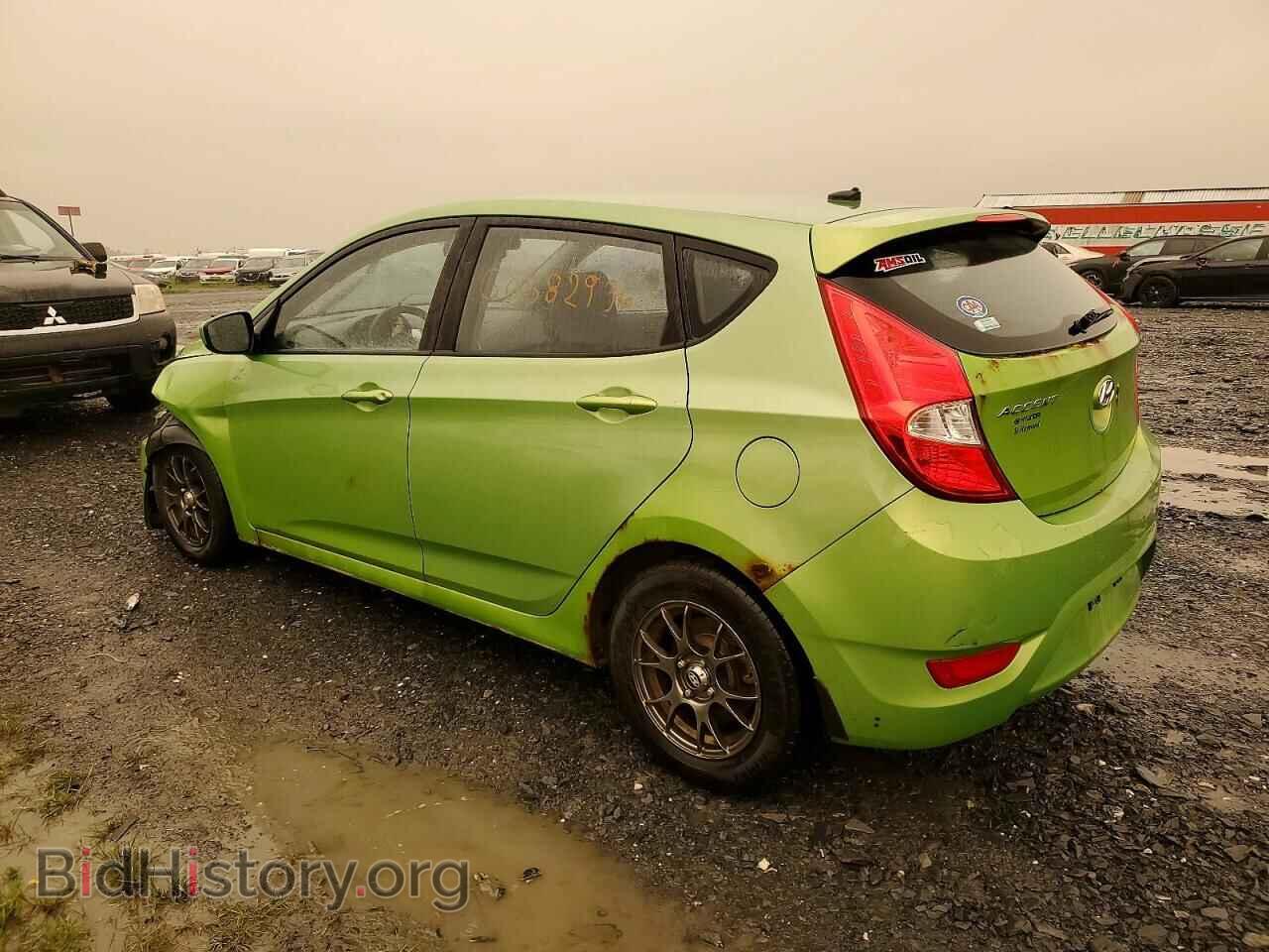 2012 HYUNDAI ACCENT - VIN: KMHCT5AE2CU044862 - Фото 2