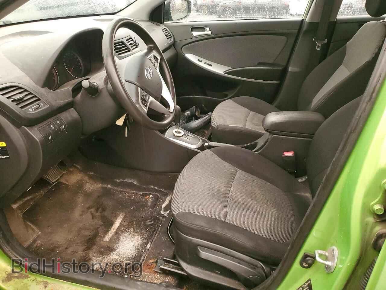 2012 HYUNDAI ACCENT - VIN: KMHCT5AE2CU044862 - Фото 7