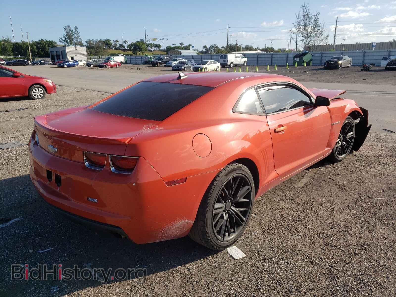 2012 CHEVROLET CAMARO - VIN: 2G1FB1E36C9195490 - Фото 4