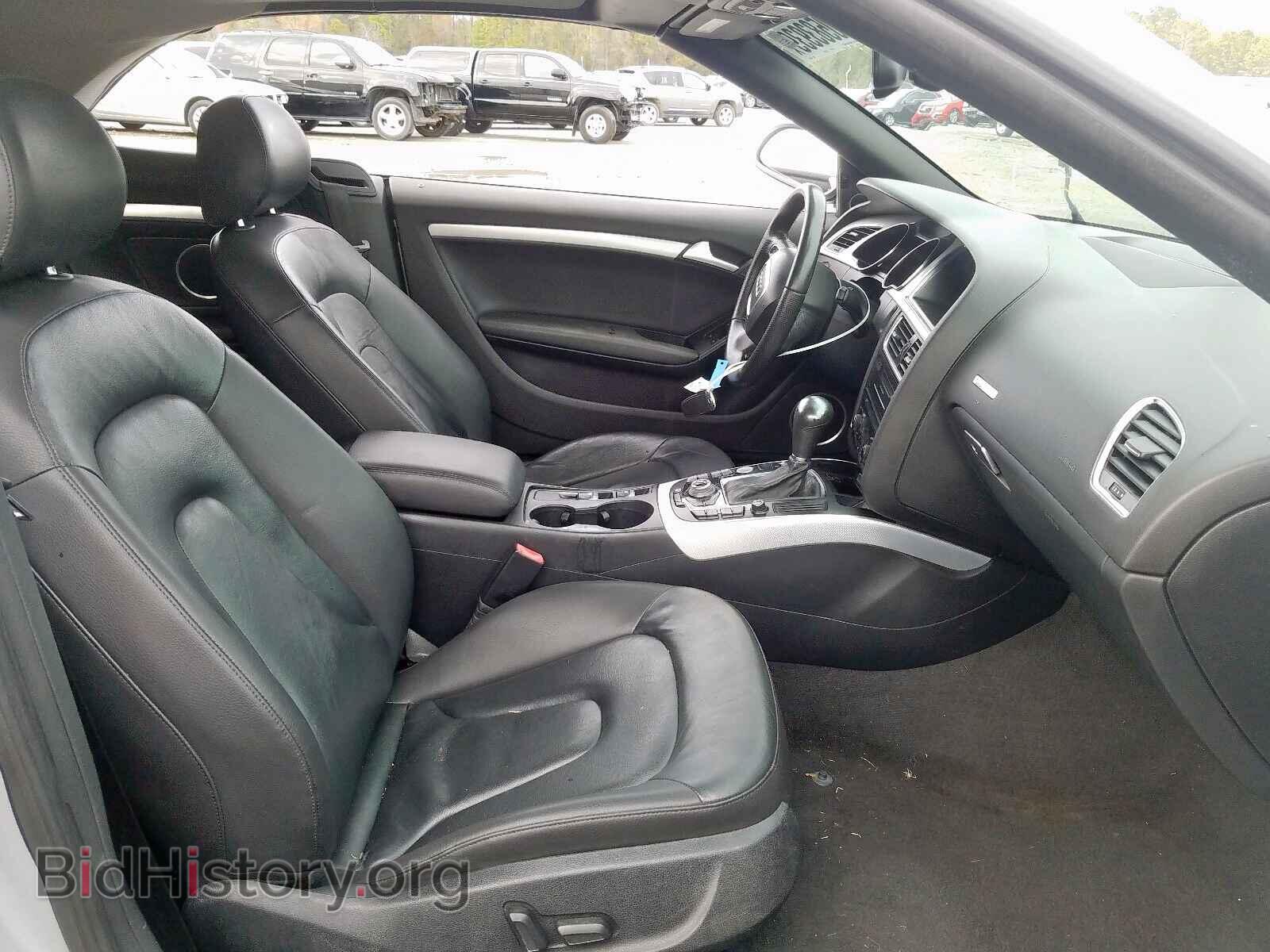 2011 AUDI A5 - VIN: WAUTFAFH4BN013092 - Фото 5