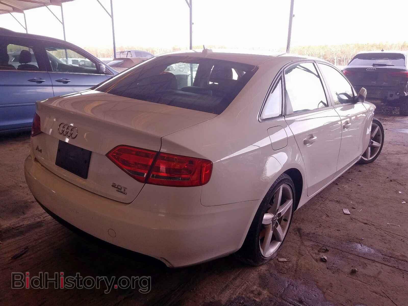 2012 AUDI A4 - VIN: WAUBFAFL6CN005481 - Photo 4