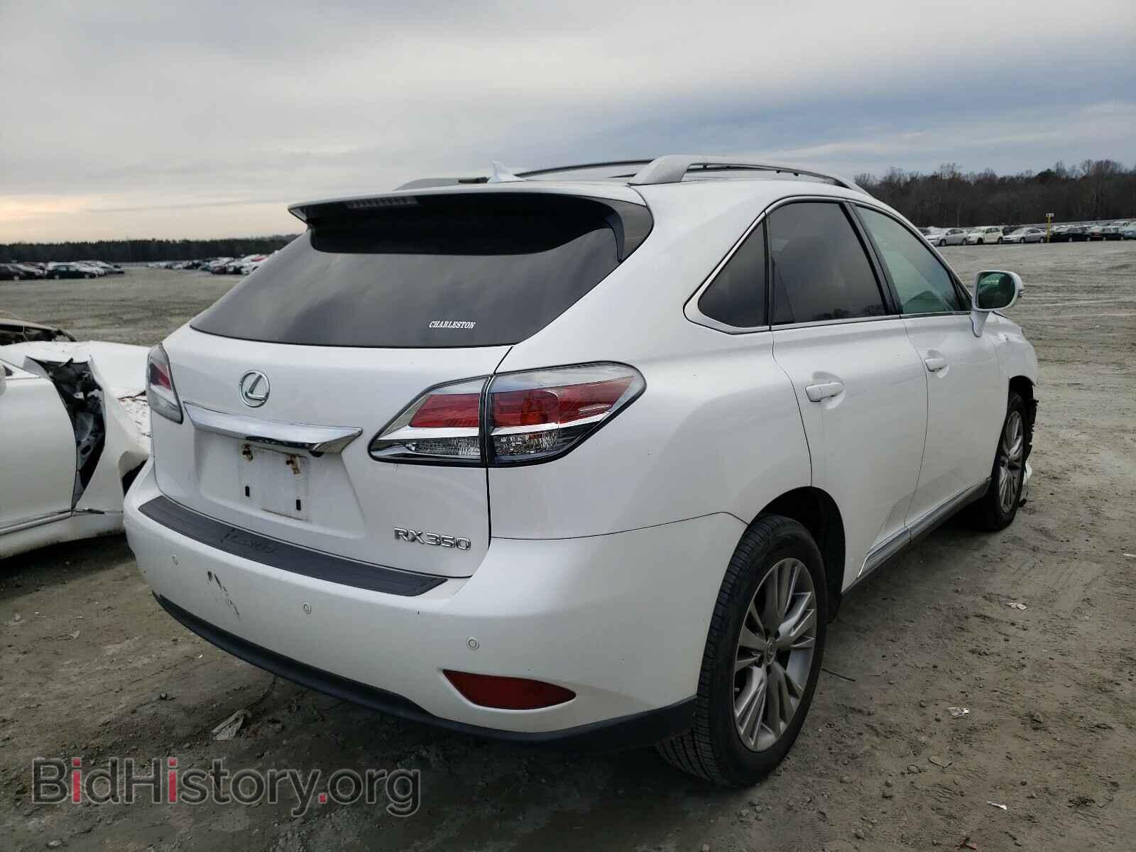 2013 LEXUS RX350 - VIN: 2T2ZK1BA3DC124221 - Фото 4