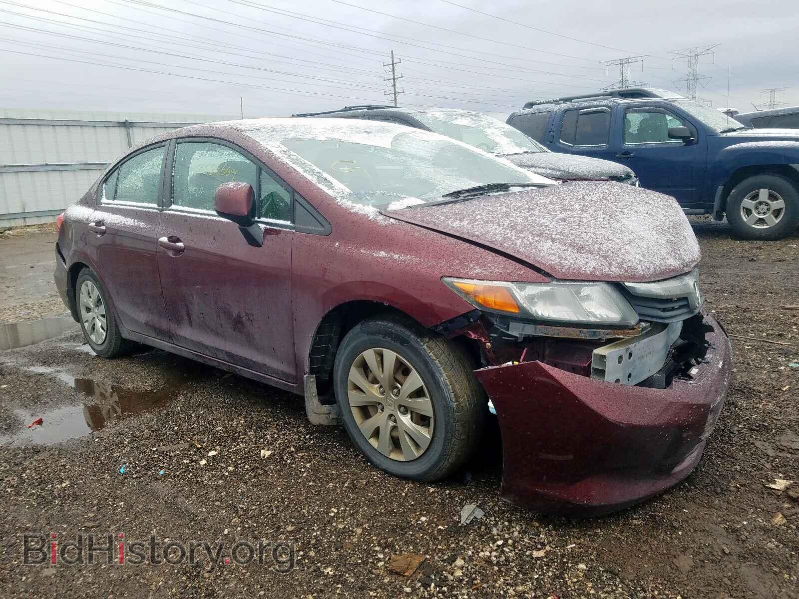 Photo 19XFB2F55CE027564 - HONDA CIVIC LX 2012