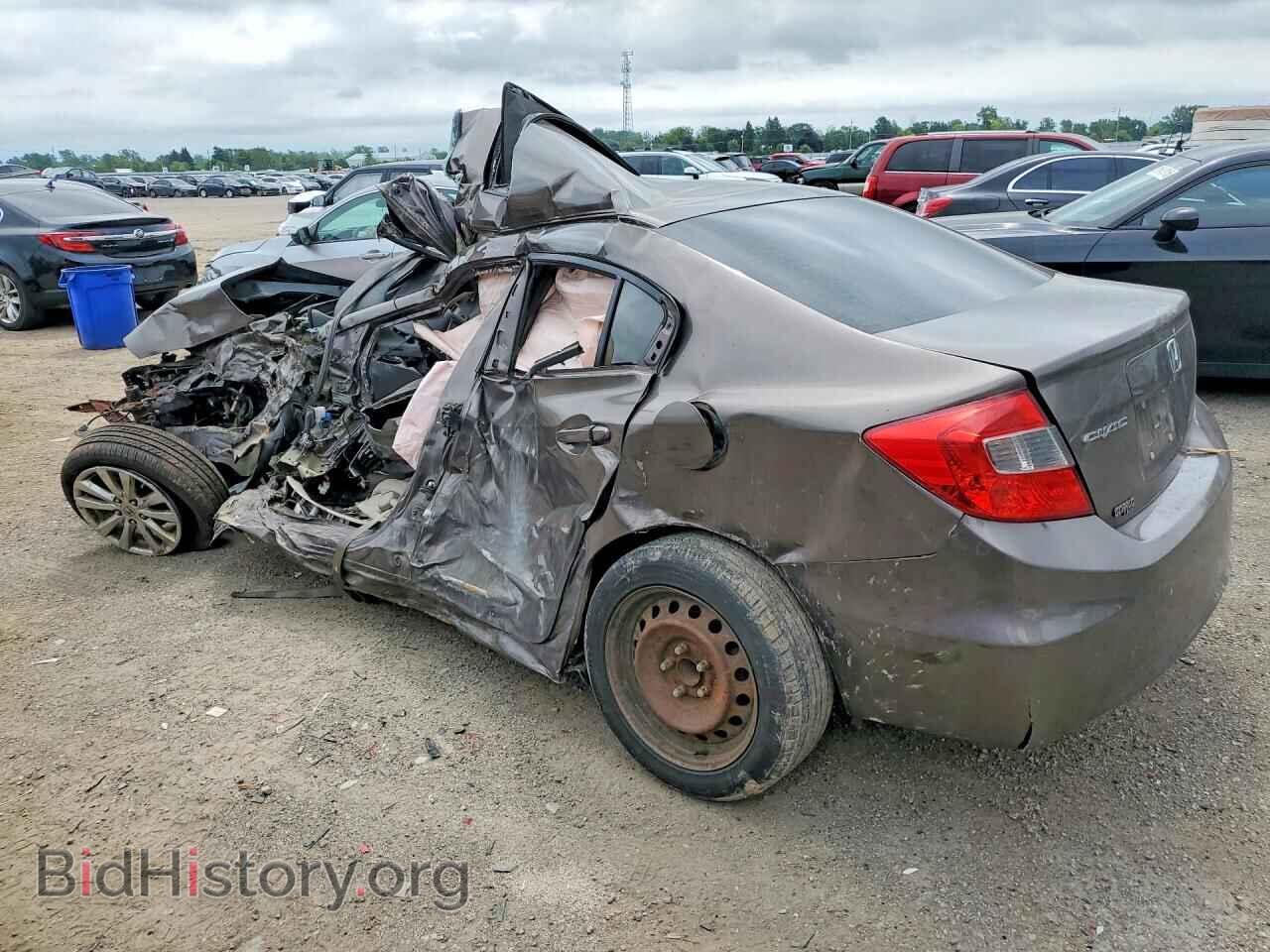 2012 HONDA CIVIC - VIN: 2HGFB2F55CH019034 - Photo 2