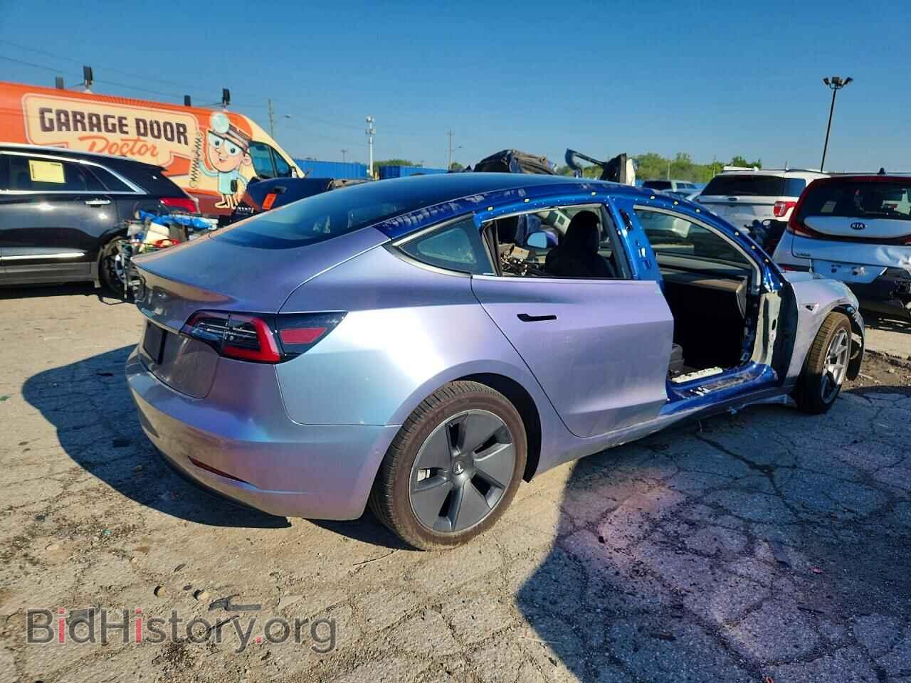2022 TESLA MODEL 3 - VIN: 5YJ3E1EBXNF103997 - Фото 3