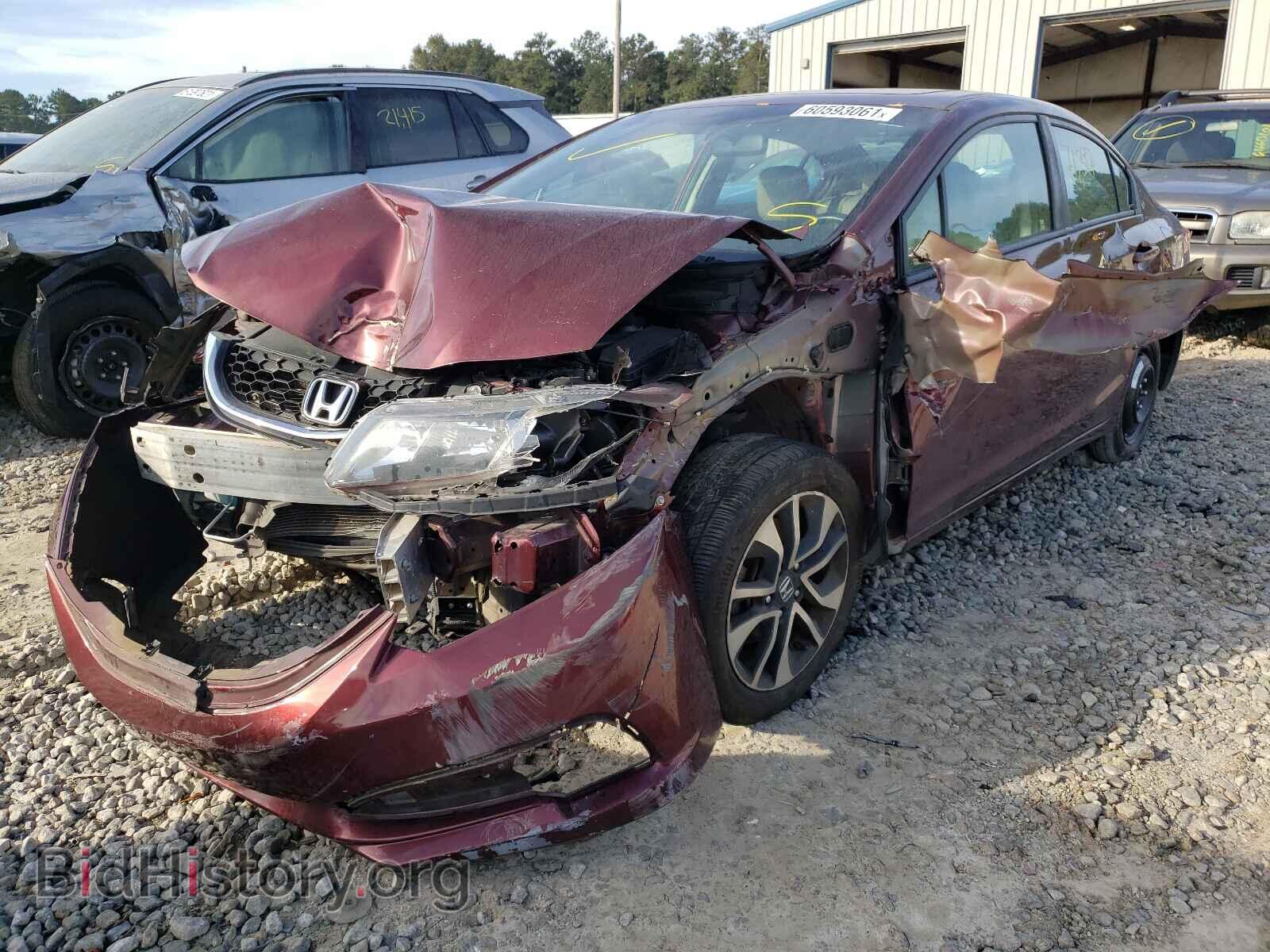 2014 HONDA CIVIC - VIN: 19XFB2F81EE273119 - Фото 2