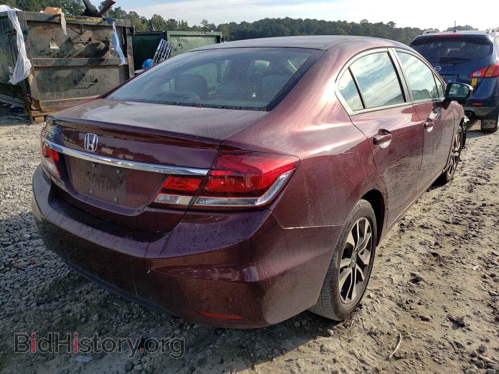 2014 HONDA CIVIC - VIN: 19XFB2F81EE273119 - Фото 4