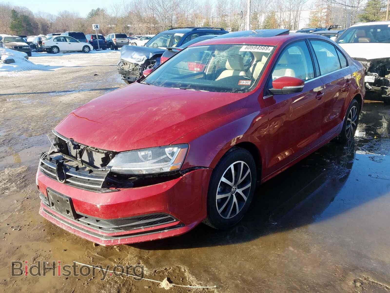 2017 VOLKSWAGEN JETTA - VIN: 3VWDB7AJ7HM381248 - Фото 2