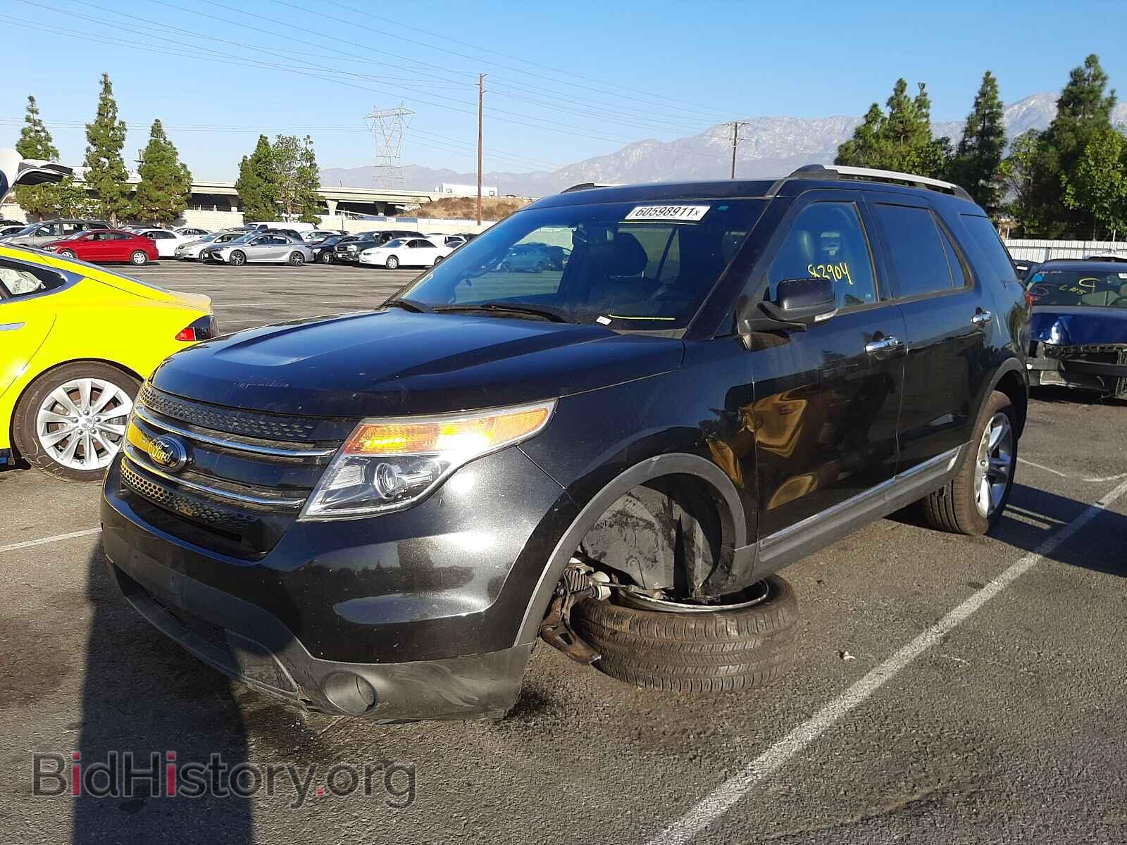 2014 FORD EXPLORER - VIN: 1FM5K7F87EGB63552 - Фото 2
