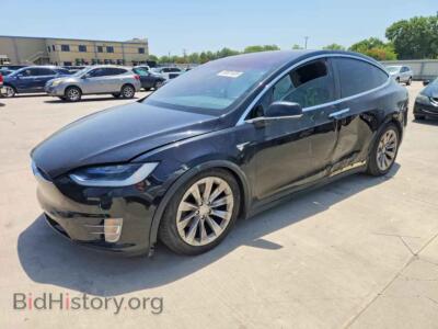 2017 Tesla MODEL X, черный — VIN 5YJXCBE26HF041838, Copart