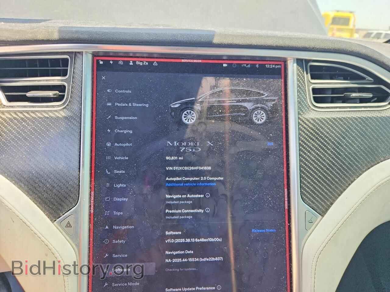 2017 TESLA MODEL X - VIN: 5YJXCBE26HF041838 - Фото 9