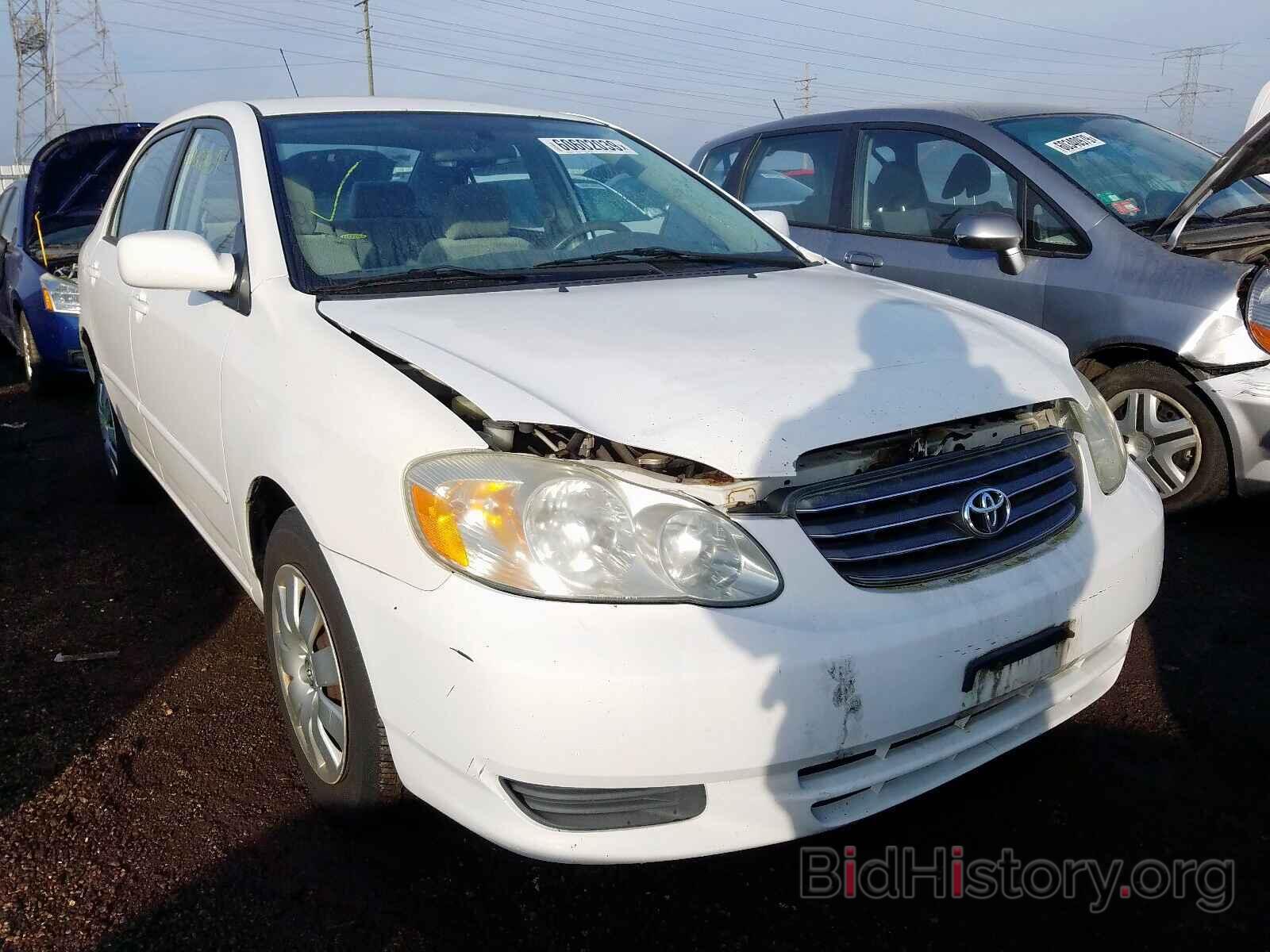 Photo 1NXBR32E63Z022019 - TOYOTA COROLLA 2003