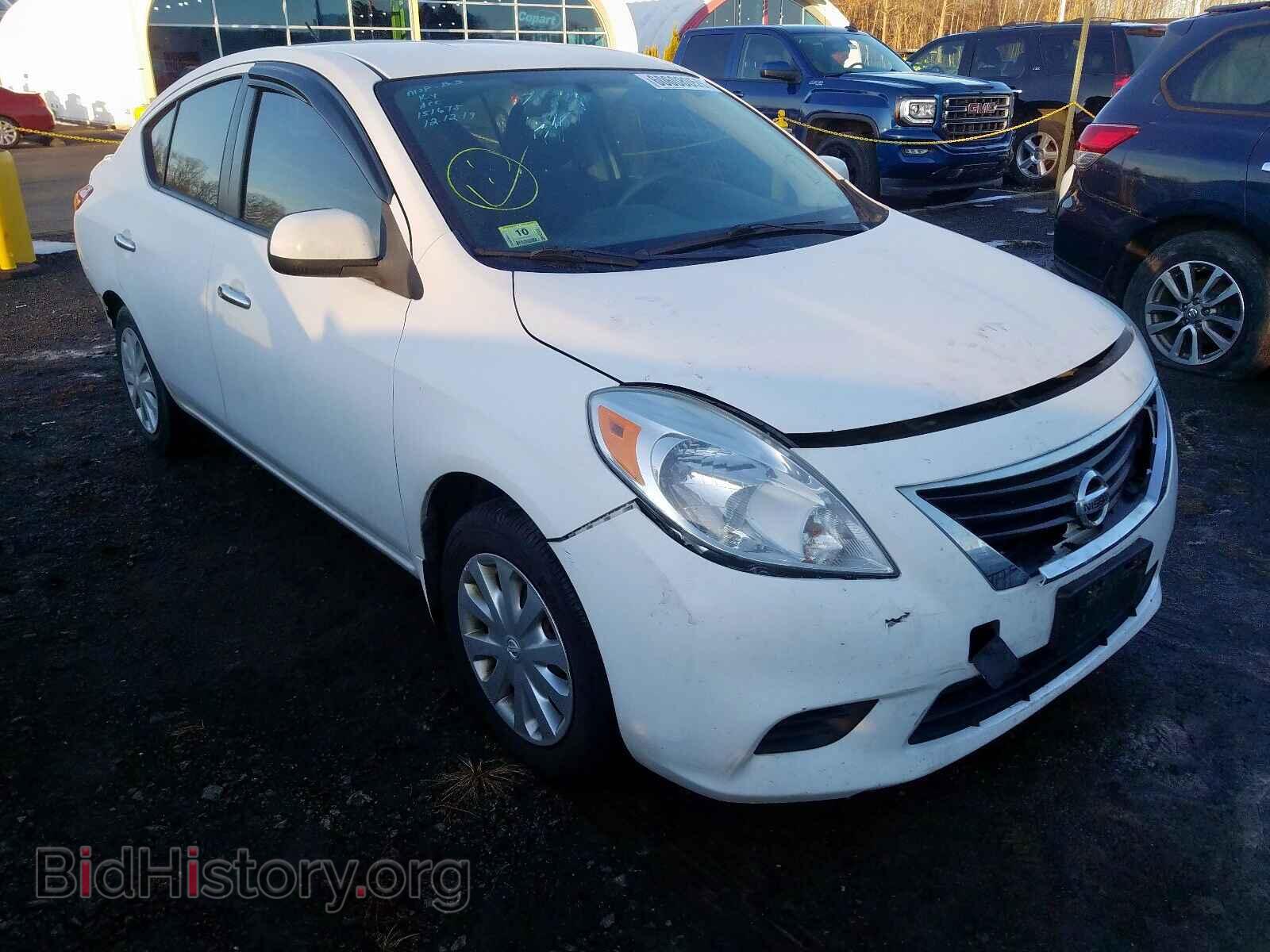 Фотография 3N1CN7AP1CL854217 - NISSAN VERSA 2012