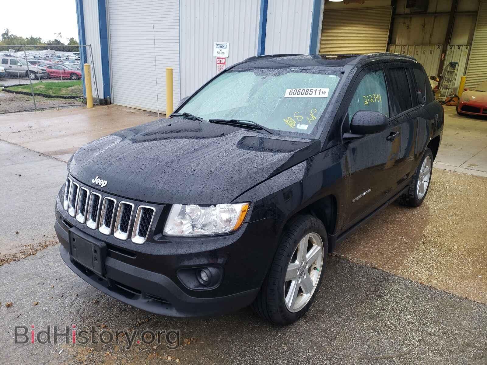 2012 JEEP COMPASS - VIN: 1C4NJDCB9CD636078 - Фото 2