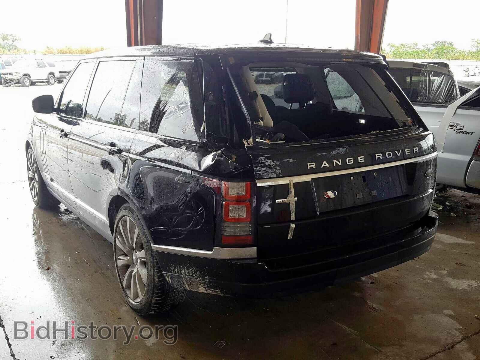 2016 LAND ROVER RANGE ROVE - VIN: SALGS3EF7GA290418 - Фото 3