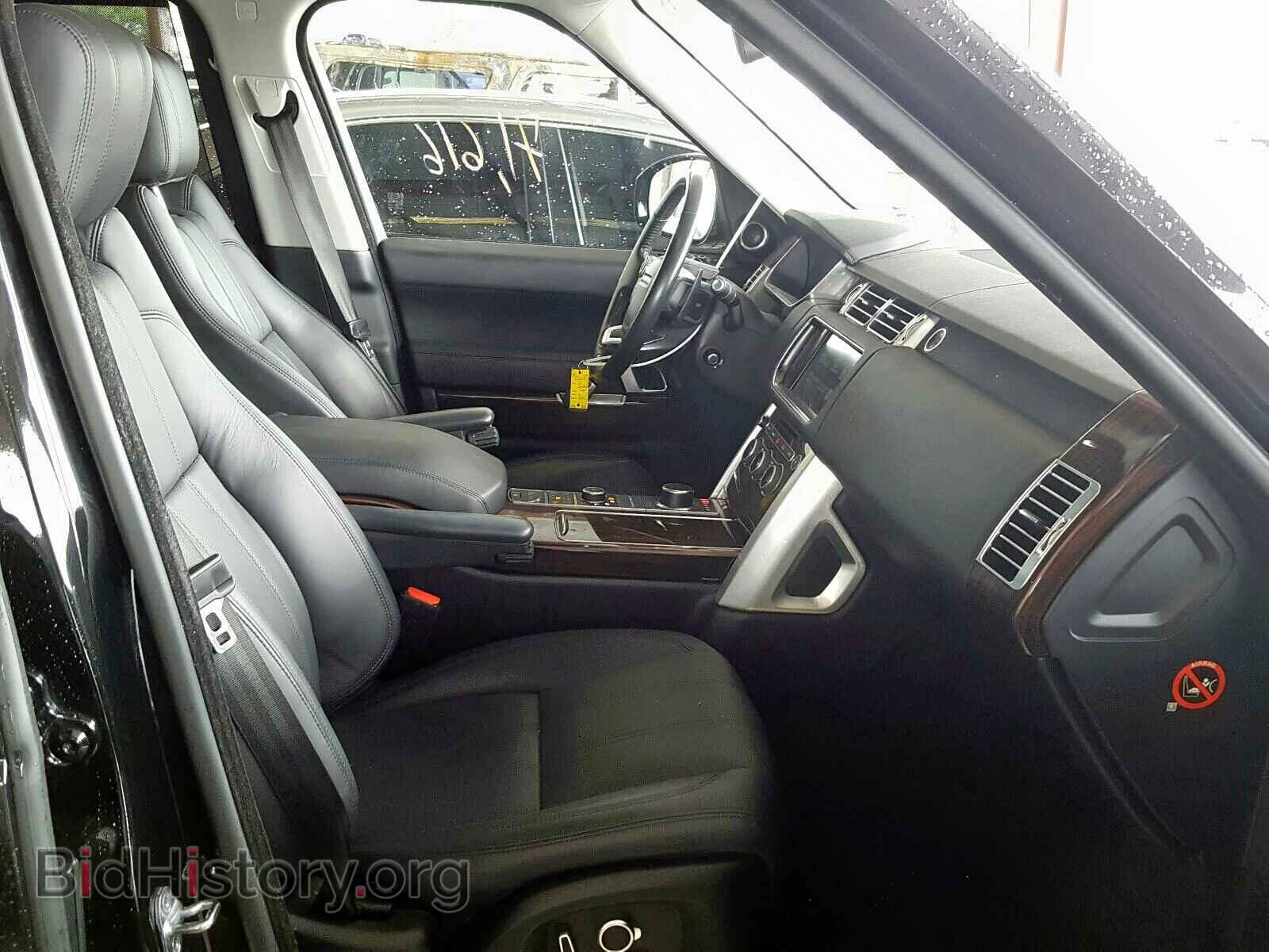 2016 LAND ROVER RANGE ROVE - VIN: SALGS3EF7GA290418 - Фото 5