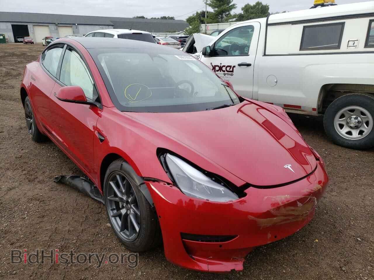 Фотография 5YJ3E1EA2NF316417 - TESLA MODEL 3 2022