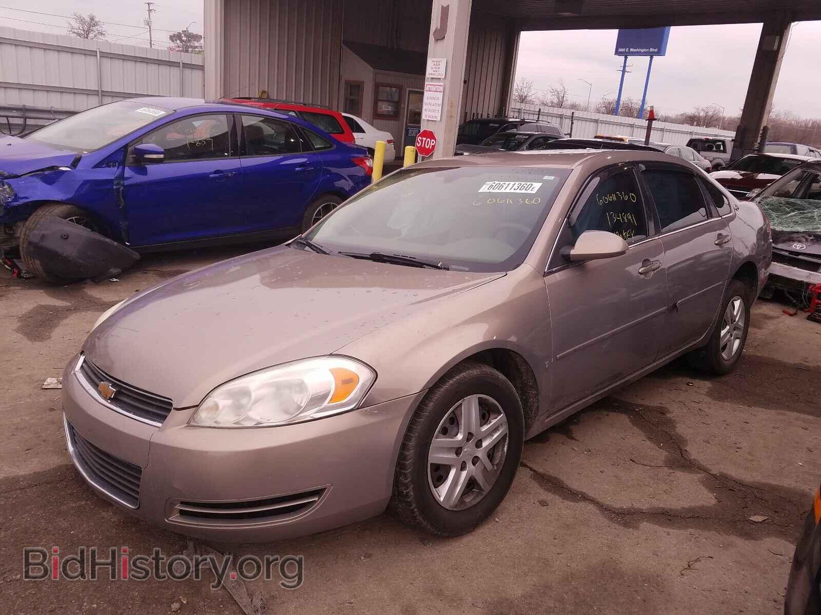 2006 CHEVROLET IMPALA - VIN: 2G1WT58K269393530 - Фото 2