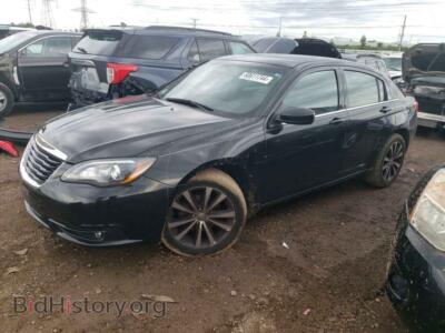 2013 Chrysler 200 Limited, черный — VIN 1C3CCBCG9DN690045, Copart