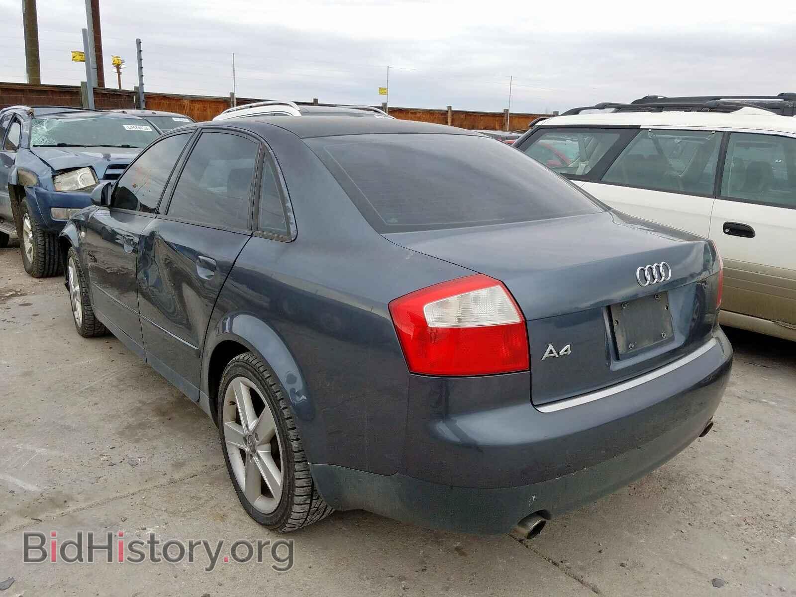 2002 AUDI A4 - VIN: WAULC68E12A236951 - Фото 3