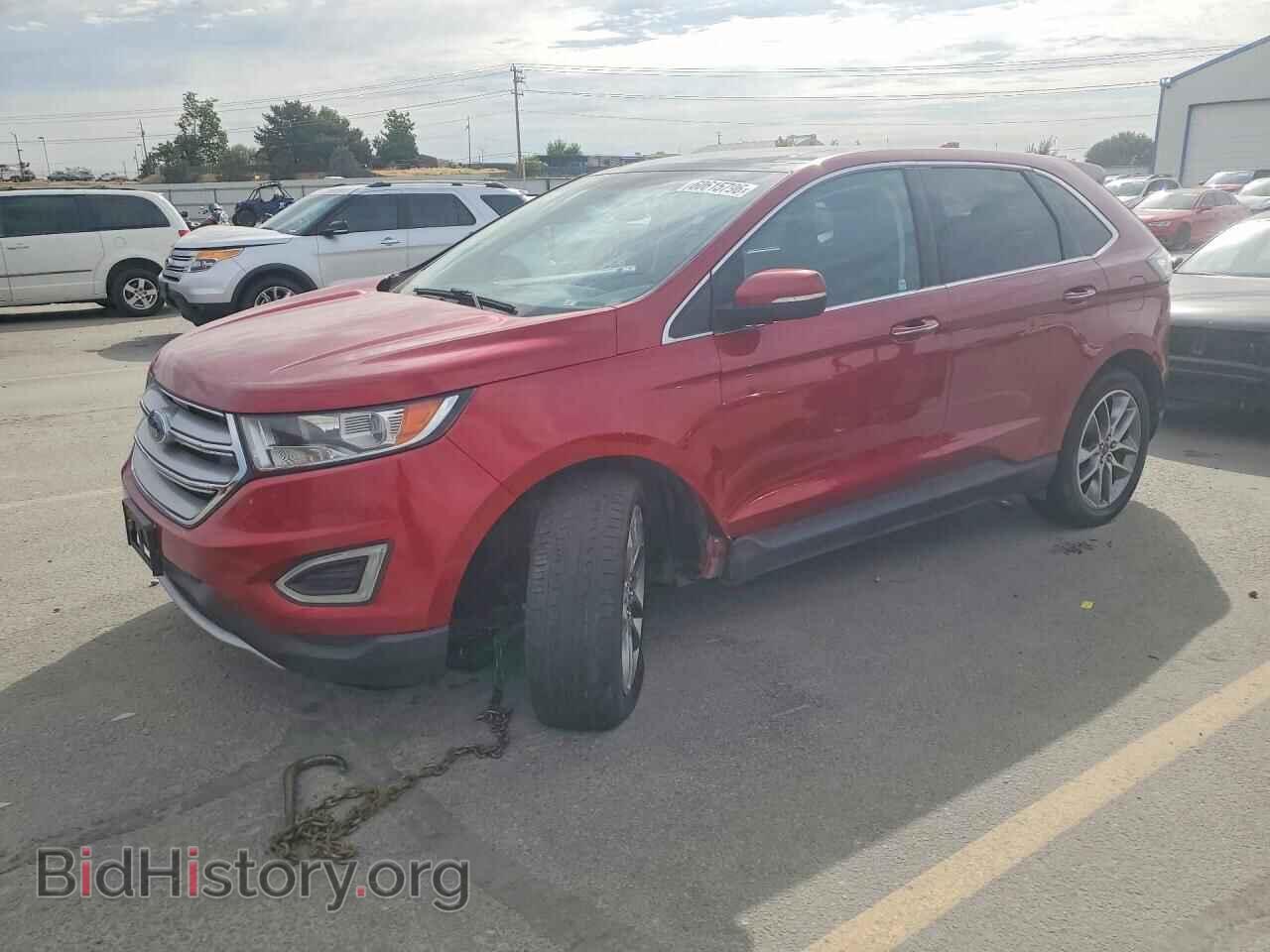 Фотография 2FMTK4K96FBB50174 - FORD EDGE 2015