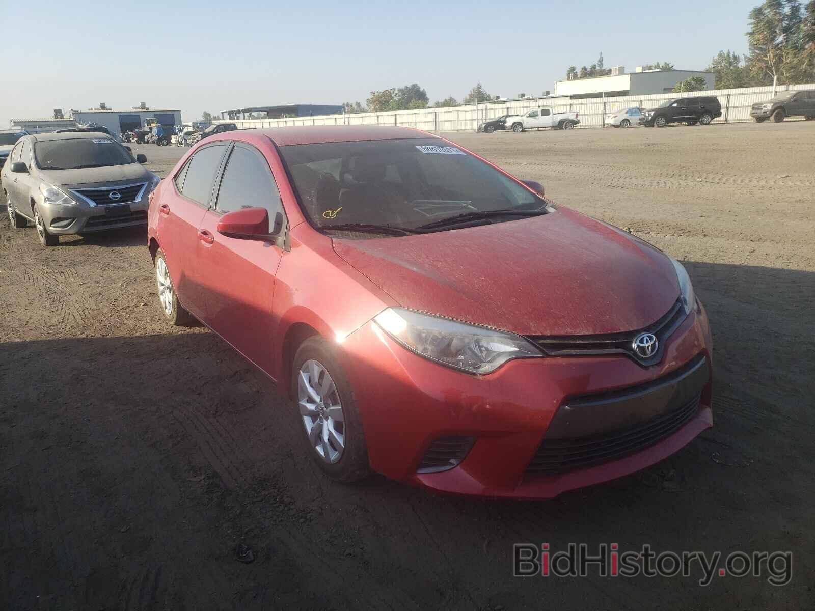 Photo 2T1BURHEXGC663352 - TOYOTA COROLLA 2016