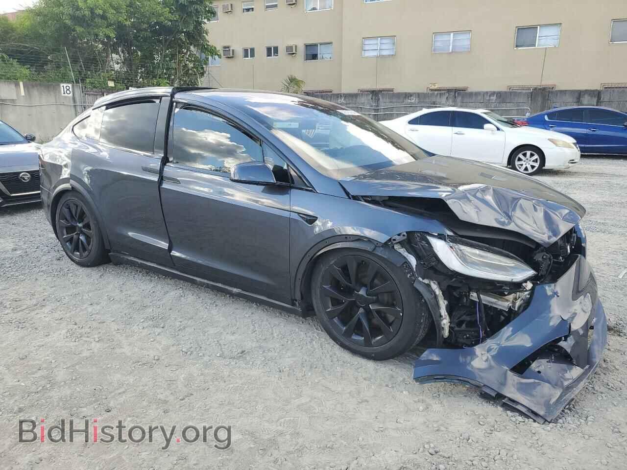 2022 TESLA MODEL X - VIN: 7SAXCAE58NF360189 - Фото 4