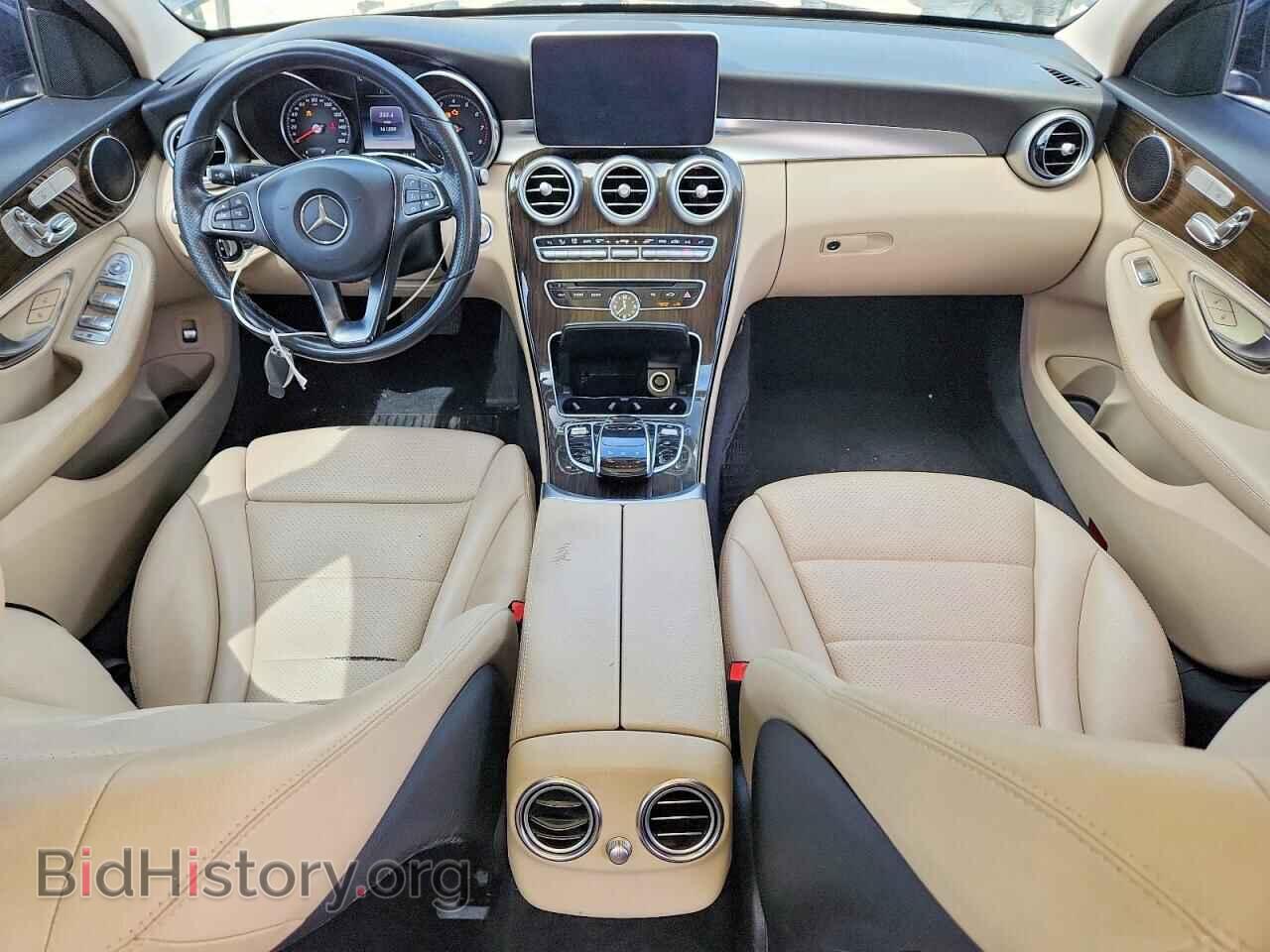 Report 55SWF4JB1GU106516 MERCEDES-BENZ C-CLASS 2016 BLACK GAS - price ...