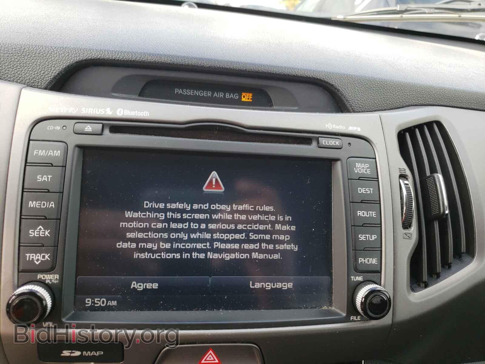 2014 KIA SPORTAGE - VIN: KNDPC3AC2E7562643 - Фото 9