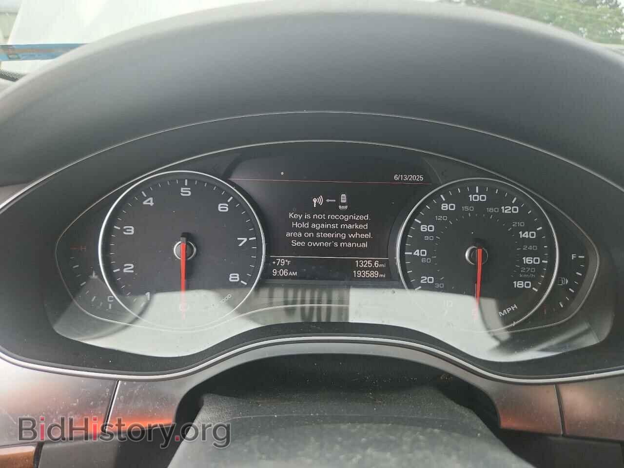 2012 AUDI A6 - VIN: WAUJGAFC2CN070787 - Фото 9