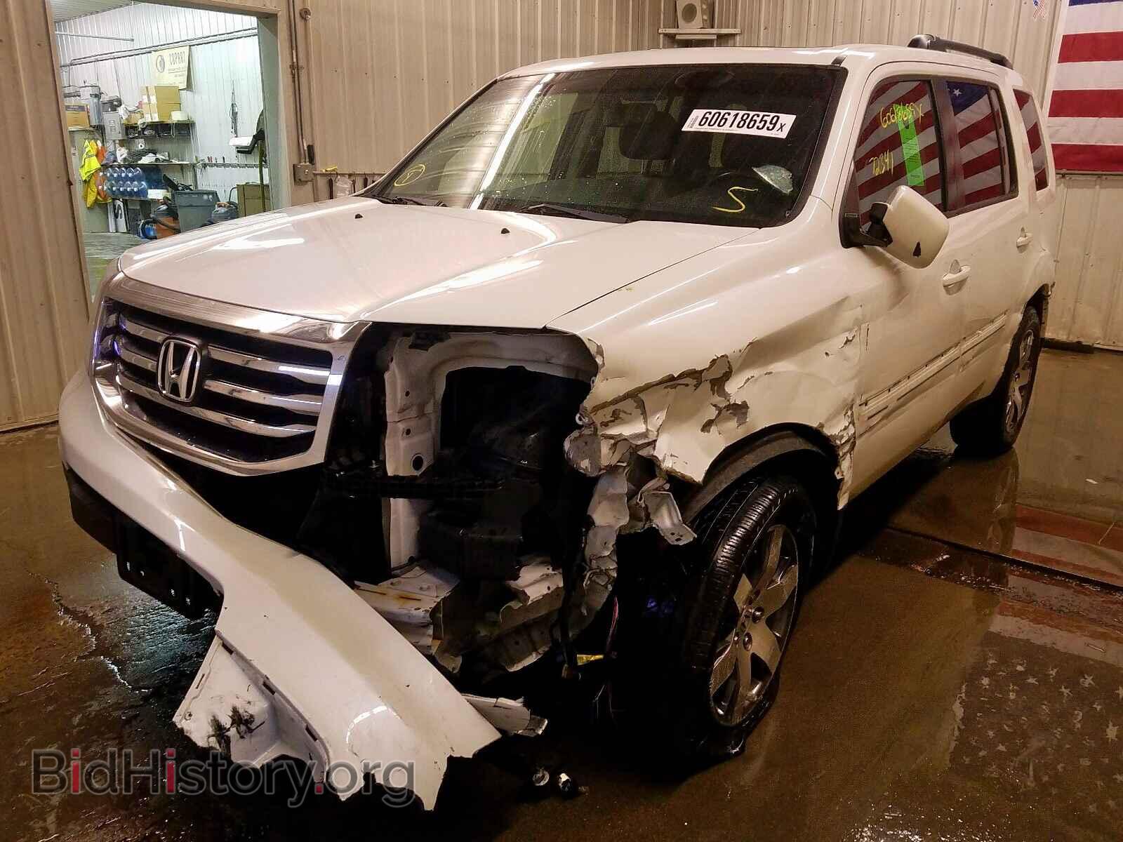 2013 HONDA PILOT - VIN: 5FNYF4H91DB030630 - Фото 2