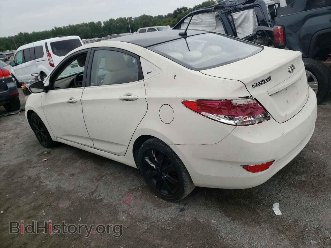 2013 HYUNDAI ACCENT - VIN: KMHCU4AE5DU480341 - Фото 2