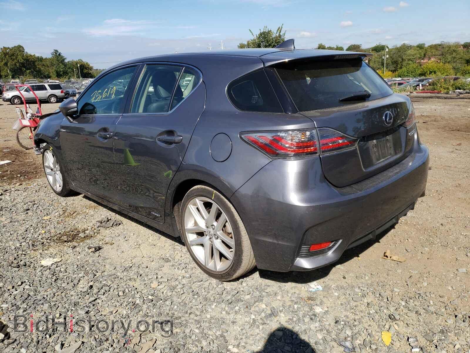 2014 LEXUS CT 200 - VIN: JTHKD5BHXE2181941 - Фото 3