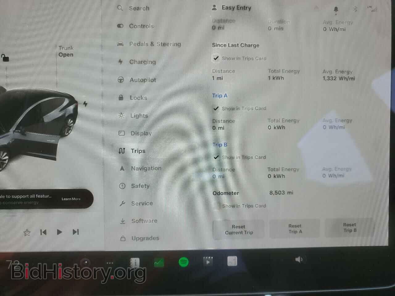 2020 TESLA MODEL 3 - VIN: 5YJ3E1EB4LF795395 - Фото 9