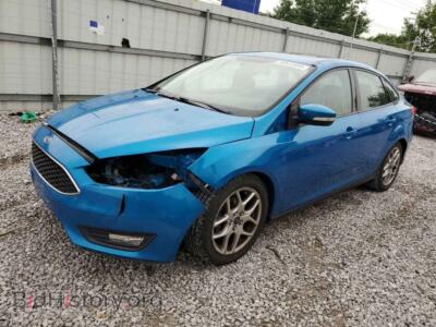 2015 Ford FOCUS SE, синий — VIN 1FADP3F27FL345563, Copart