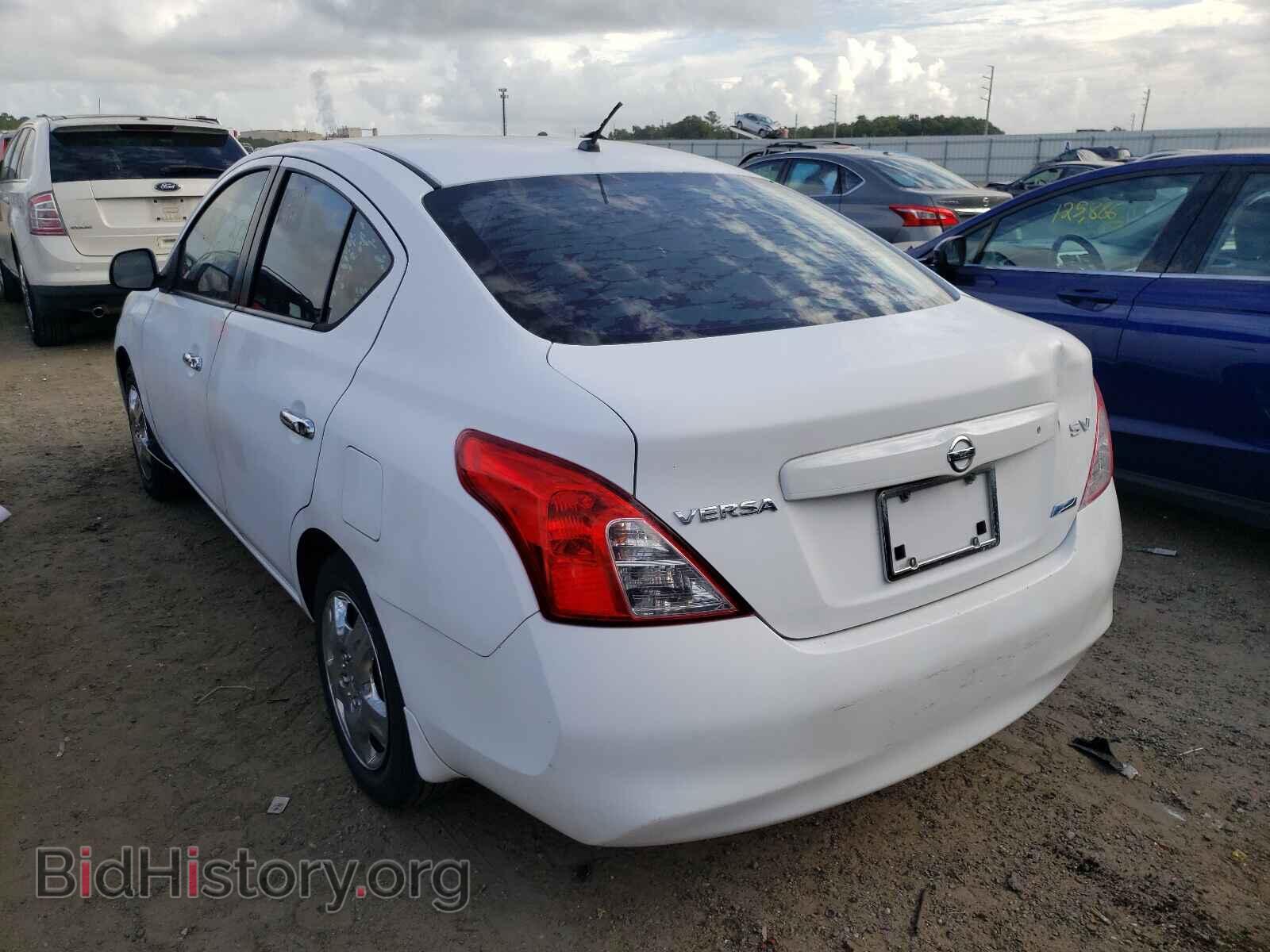 2012 NISSAN VERSA - VIN: 3N1CN7AP2CL855425 - Фото 3
