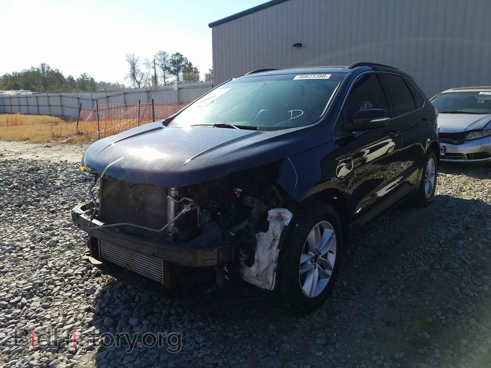 2015 FORD EDGE - VIN: 2FMTK3J95FBB63722 - Фото 2