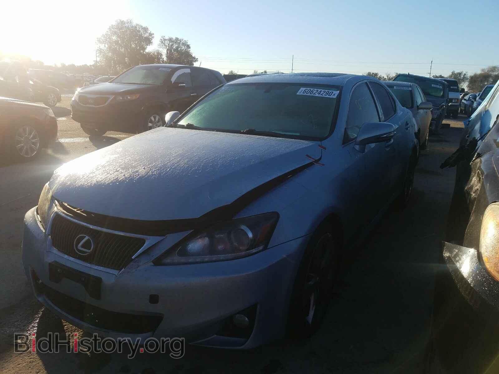 2011 LEXUS IS - VIN: JTHBF5C25B5141121 - Фото 2