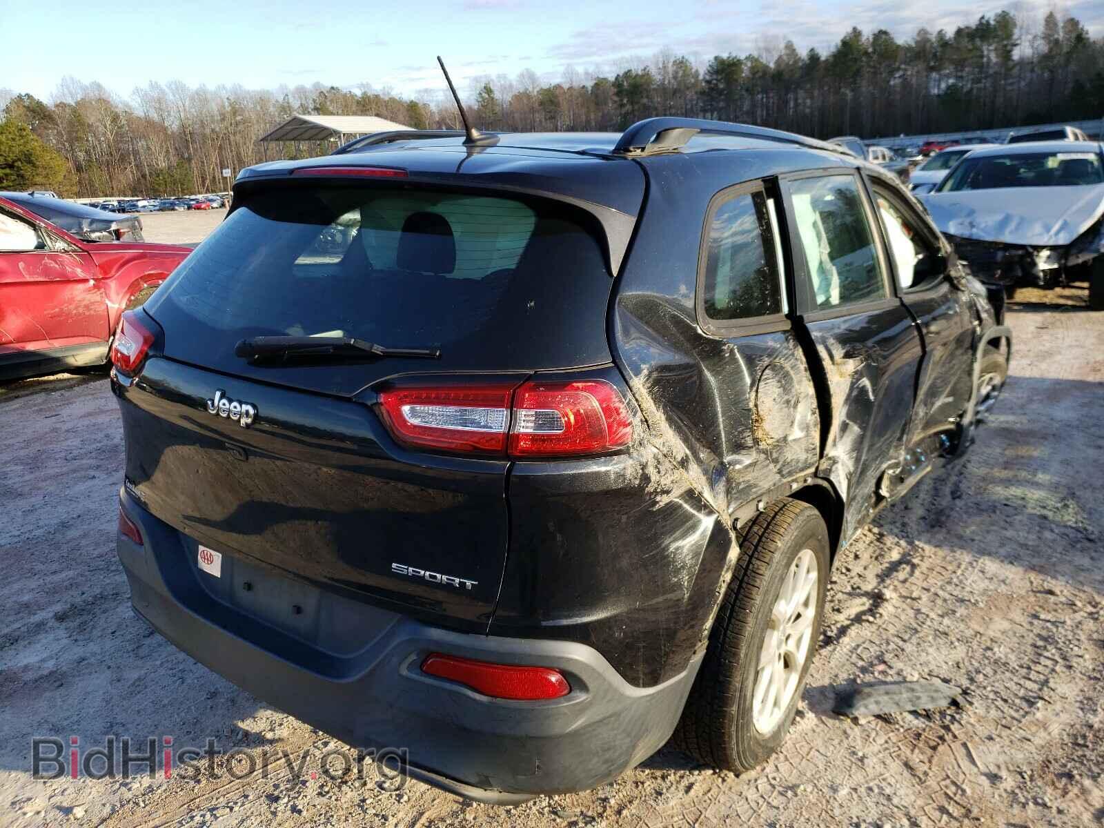 2016 JEEP CHEROKEE - VIN: 1C4PJLAB7GW158985 - Фото 4