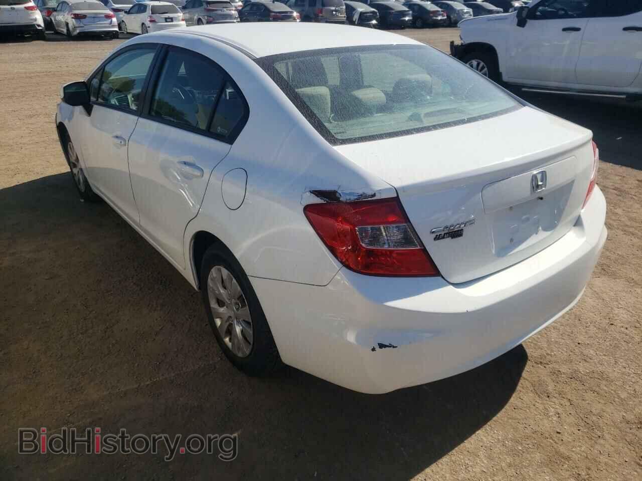 2012 HONDA CIVIC - VIN: 2HGFB2F47CH109728 - Фото 3