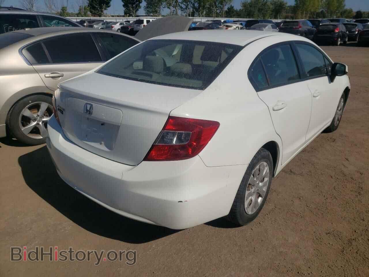 2012 HONDA CIVIC - VIN: 2HGFB2F47CH109728 - Фото 4