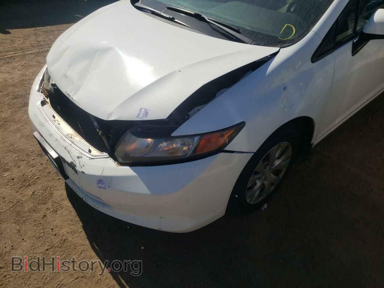 2012 HONDA CIVIC - VIN: 2HGFB2F47CH109728 - Фото 9